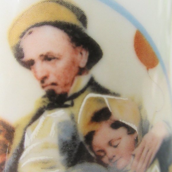Porcelain Mug Norman Rockwell Collection "Long Wait" - Picture 3 of 11
